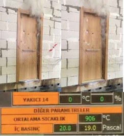 Yangına dayanıklı Çelik kapı